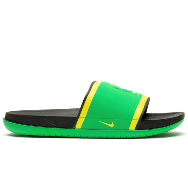 Vista 2 Chinelo Slide Seleção do Brasil Nike CBF Offcourt Nike VERDE/AMARELO CLA
