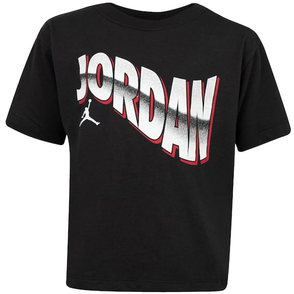 Vista 2 Conjunto Jordan Infantil Nike Biker Jumpman Play Nike PRETO/VERMELHO