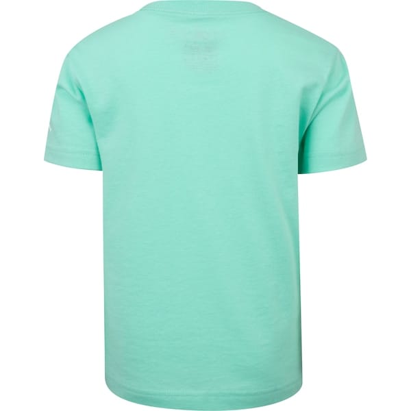 Vista 2 Camiseta Jordan Infantil Nike Manga Curta Varisty Jumpman Nike VERDE CLARO