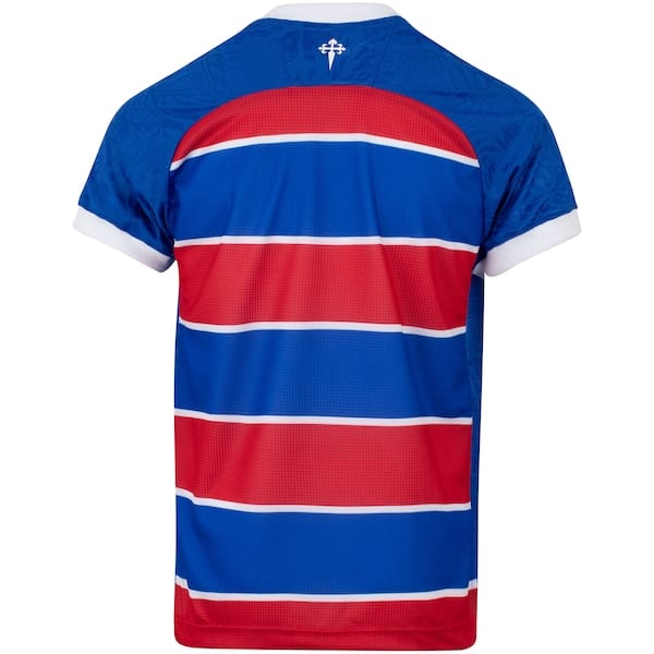 Vista 2 Camisa do Fortaleza I 24 Volt Juvenil Torcedor Volt AZUL ESC/VERMELHO