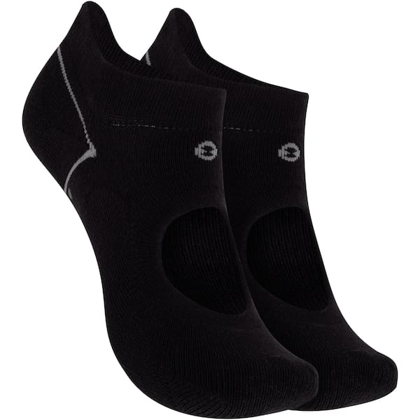 Meia Oxer Invisível Pilates Atoalhada Antiderrapante Tamanho