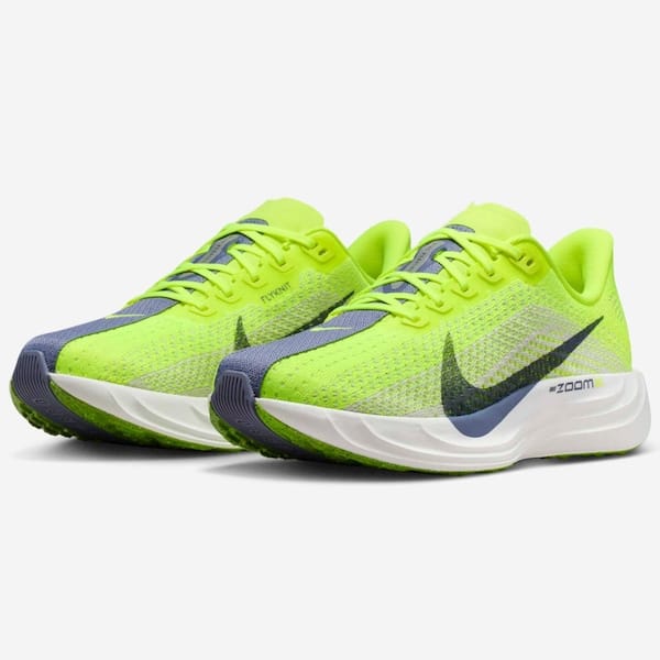 Vista 2 Tênis Nike Pegasus Plus 4 Feminino Nike VERDE CLA/AZUL