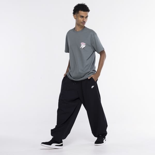 Camiseta Ripndip Manga Curta Leaping Kitty