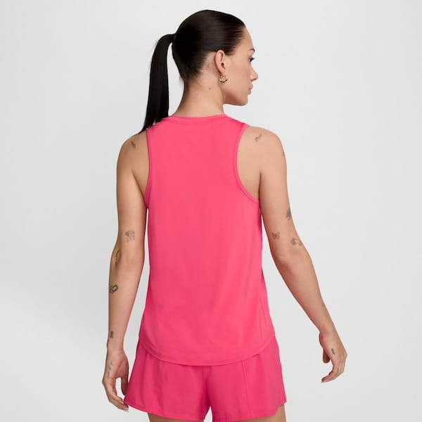 Vista 2 Camiseta Regata Feminina Nike Dri-fit One Classic T Nike ROSA