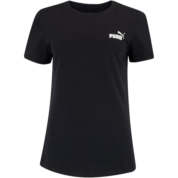 Camiseta Feminina Puma Manga Curta Essentials Small Logo Tee