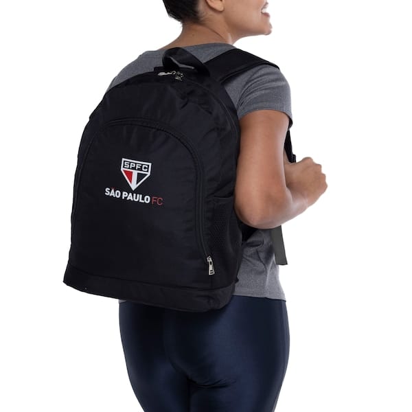 Vista principal Mochila do São Paulo Esportiva RODRIGO SANCHES PRETO