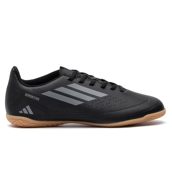 Vista principal Chuteira Futsal Adulto adidas Deportivo III Adidas PRETO