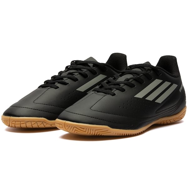 Vista 2 Chuteira Futsal adidas Deportivo III Júnior Adidas PRETO/CINZA