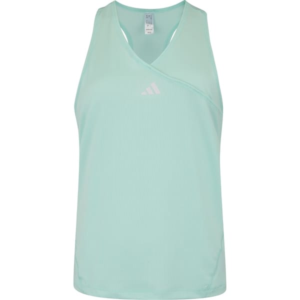 Vista principal Camiseta Regata Feminina adidas Tênis Club Adidas VERDE CLARO