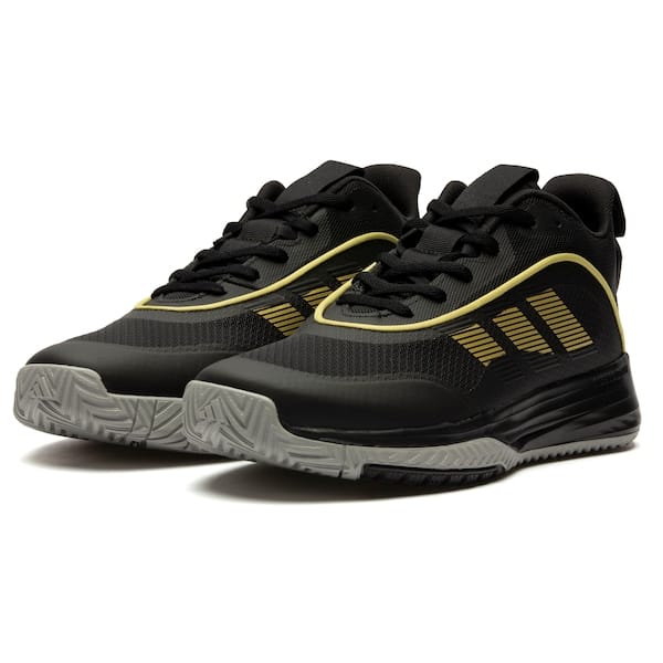 Vista 2 Tênis adidas Ownthegame 3.0 Masculino Adidas PRETO/OURO
