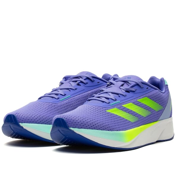 Vista 2 Tênis adidas Duramo SL - Masculino Adidas AZUL CLA/AMARELO