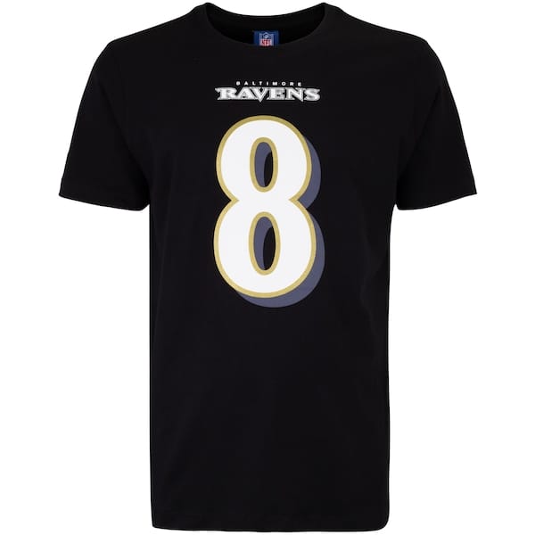Camiseta do Baltimore Ravens NFL Masculina Player Jackson NF017