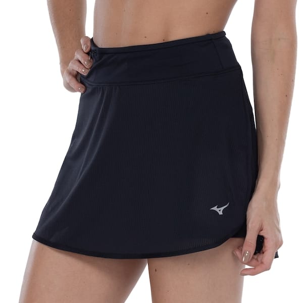 Vista principal Short Saia Feminina Mizuno Energy Mizuno PRETO