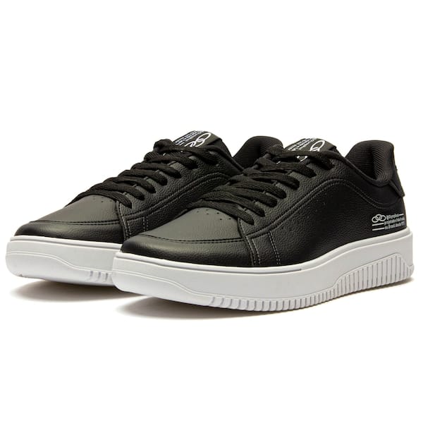 Vista 2 Tênis Olympikus Eros Masculino OLYMPIKUS PRETO/BRANCO
