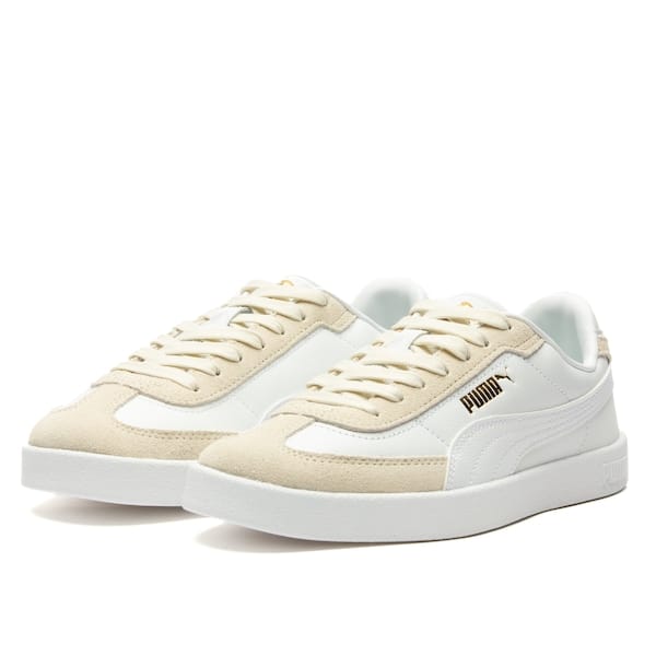 Vista 2 Tênis Puma Club II Era Unissex Puma BRANCO/BEGE