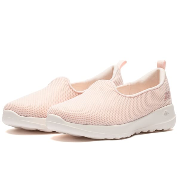 Vista 2 Tênis Skechers Go Walk Joy Feminino Skechers ROSA CLARO