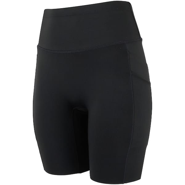 Vista principal Bermuda Feminina Olympikus Corre com Bolso OLYMPIKUS PRETO/PRATA