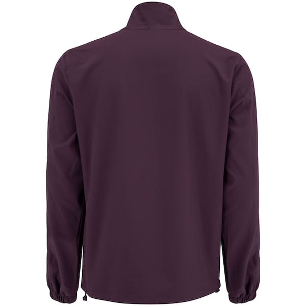 Vista 2 Jaqueta Masculina Oxer Recortes Bolso com Zíper Oxer ROXO ESCURO