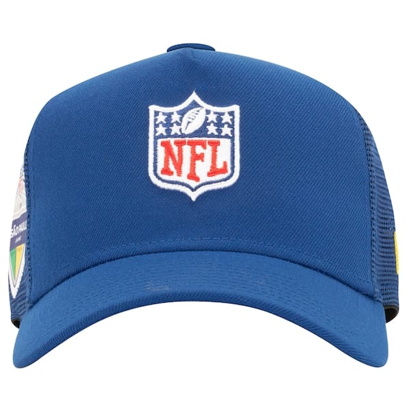 Vista 2 Boné NFL Aba Curva New Era Snapback 940 Trucker LRY Adulto NFL AZUL
