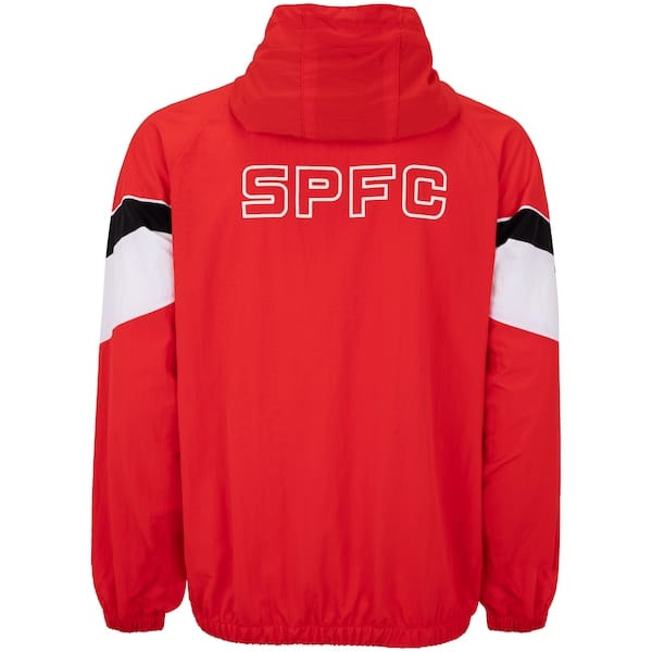 Vista 2 Jaqueta do São Paulo Corta-Vento Masculina Sao Paulo VERMELHO