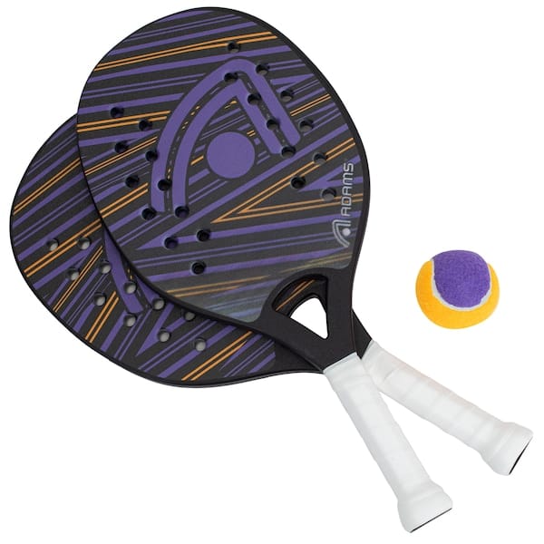 Kit Beach Tennis Adams 2 Raquetes com Bolinha Unissex