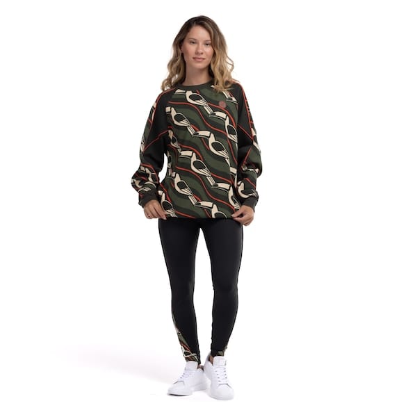 Blusa de Moletom Farm Tucano Gráfico Feminina