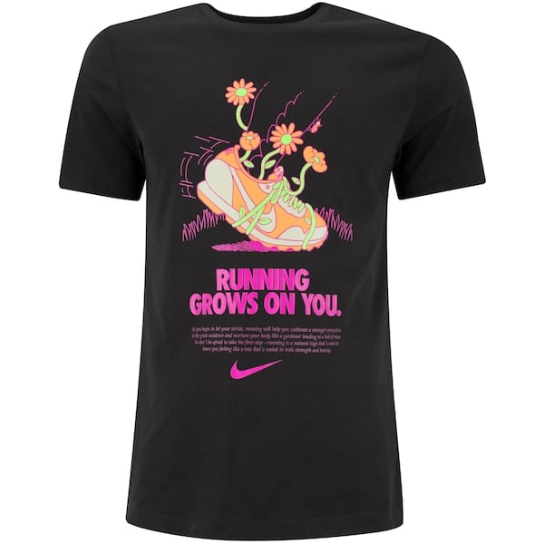 Camiseta Masculina Nike Manga Curta Dri-Fit Tee Run DNA
