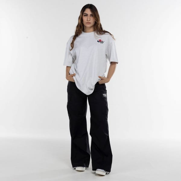 Vista 2 Camiseta Nike Manga Curta Sportswear Tee M90 OC LB Nike CINZA CLARO