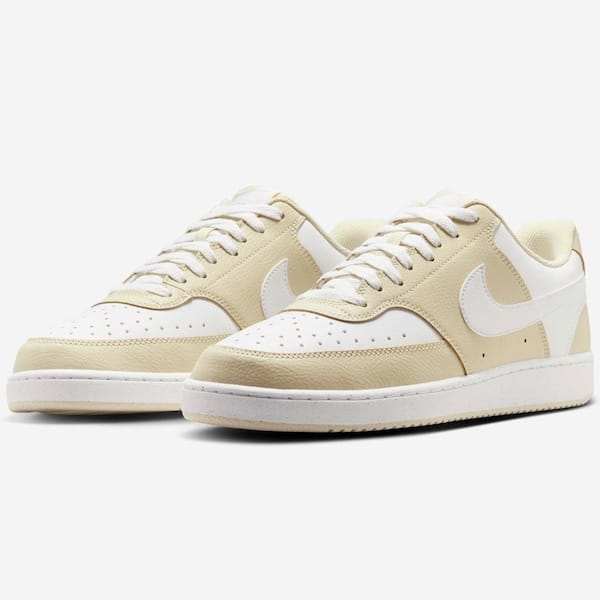 Vista 2 Tênis Nike Court Vision Lo Masculino Nike BRANCO/BEGE