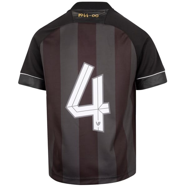 Vista 2 Camisa do Ceará I 24 Vozão Juvenil Torcedor Vozao PRETO/BRANCO