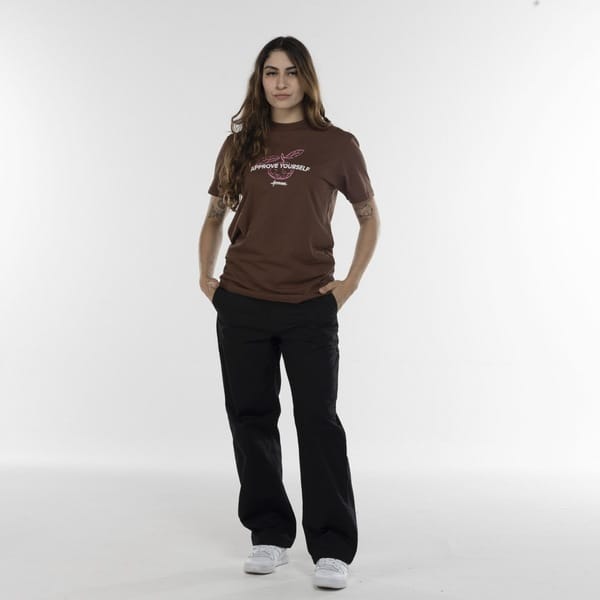 Vista 2 Camiseta Approve Manga Curta Estate Italiana Approve MARROM