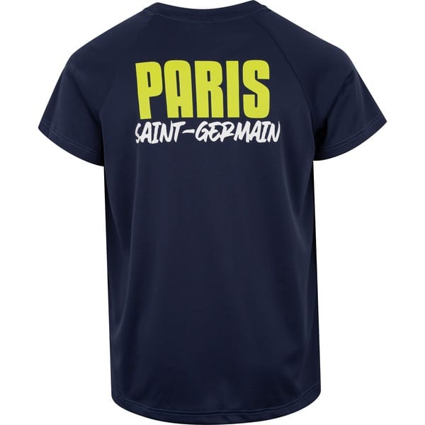 Vista 2 Camiseta do PSG Braziline Juvenil Metaverse braziline AZUL ESCURO