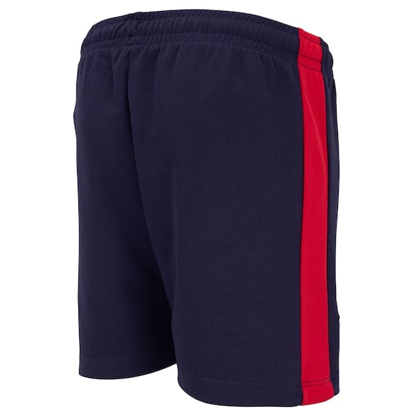 Vista 2 Calção do Barcelona Juvenil Recorte Dry Barcelona AZUL ESC/VERMELHO