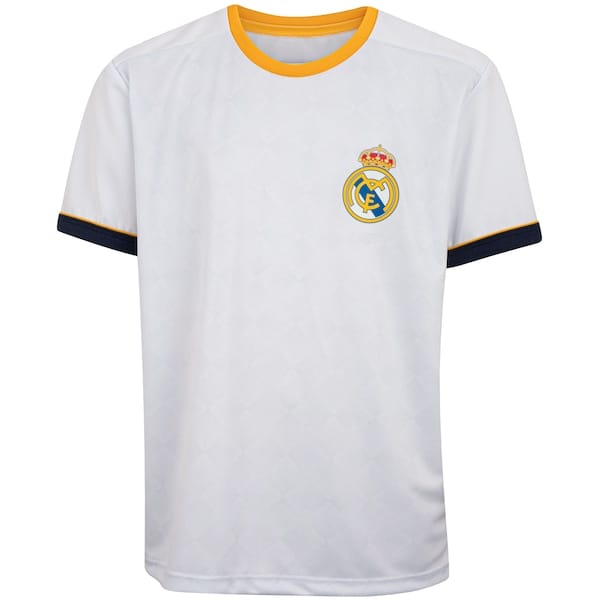 Camiseta do Real Madrid Braziline Juvenil Coroa