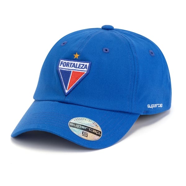 Vista principal Boné do Fortaleza Aba Curva Supercap Snapback Adulto Super Cap AZUL ESCURO