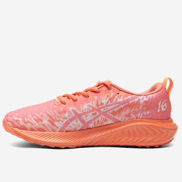 Vista 2 Tênis Júnior ASICS Noosa Tri 16 GS ASICS LARANJA/ROSA