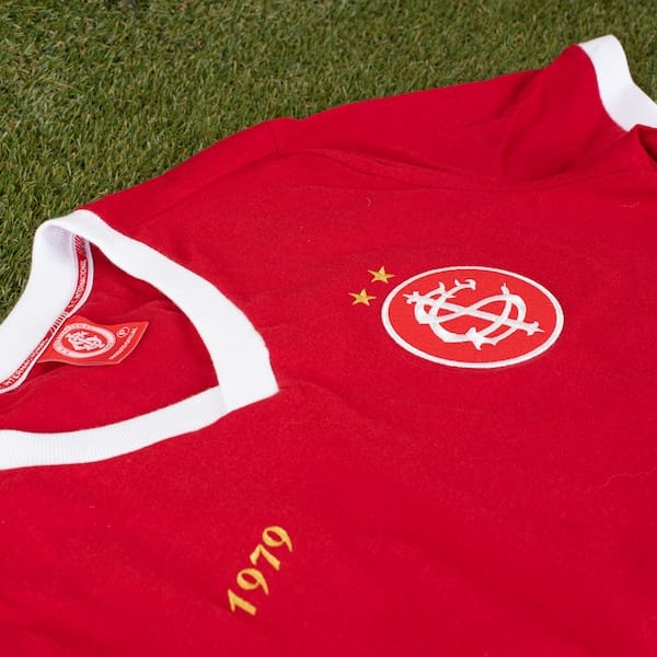 Vista 2 Camiseta do Internacional Betel Masculina 1979 Betel VERMELHO