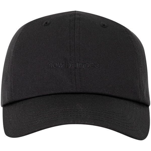 Vista 2 Boné Aba Curva New Balance Strapback Panel Linear Adulto New Balance PRETO