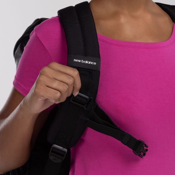 Vista 2 Mochila New Balance Essentials Top Loader New Balance PRETO