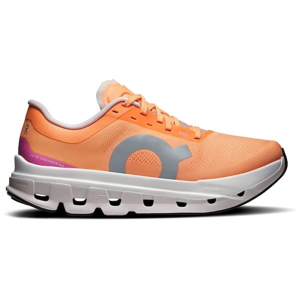 Vista principal Tênis Feminino On Cloudflow 5 On LARANJA/PRATA