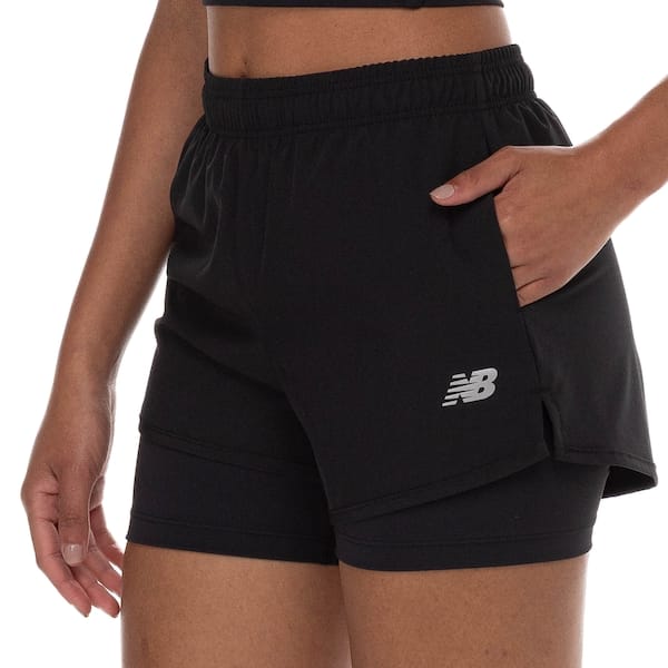 Short Feminino New Balance Sport Essentials 2 IN 1