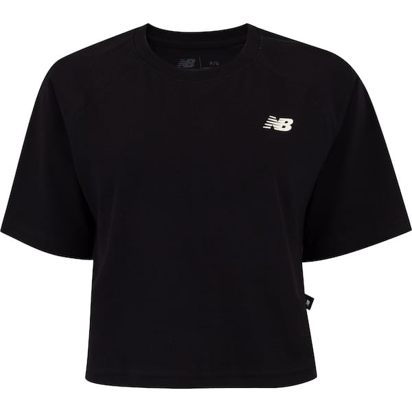 Blusa Cropped Feminina New Balance Manga Curta 95 Graphic