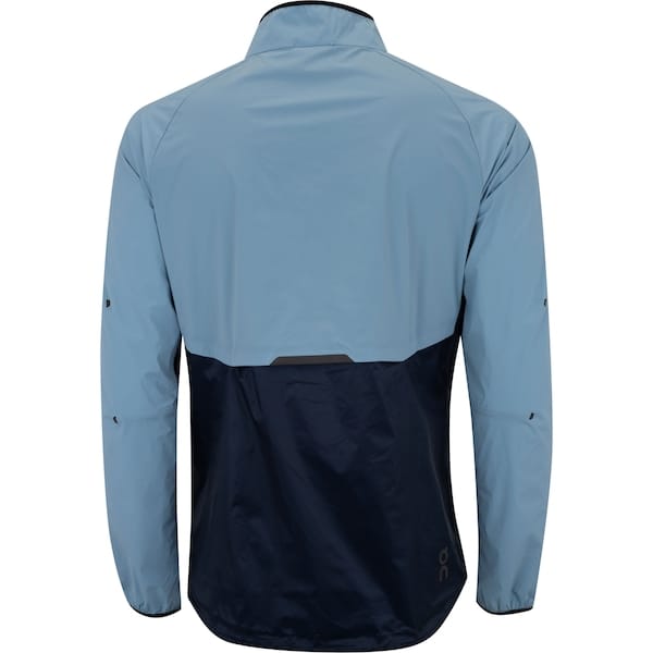 Vista 2 Jaqueta Corta-Vento Feminina On Running Chambray On AZUL CLA/AZUL ESC