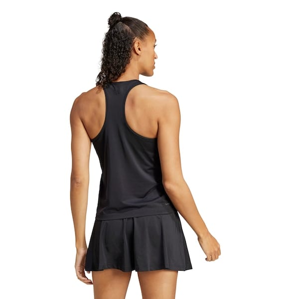 Vista 2 Camiseta Regata Feminina adidas Tennis Club Adidas PRETO