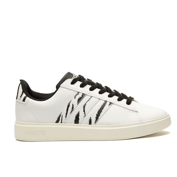 Vista principal Tênis adidas Grand Court 2.0 Feminino Adidas BRANCO/PRETO