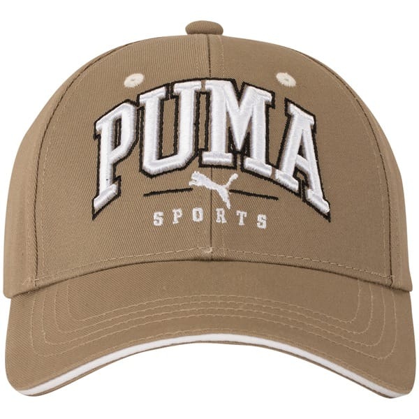 Vista 2 Boné Aba Curva Puma Snapback Squad BB Cap Adulto Puma BEGE
