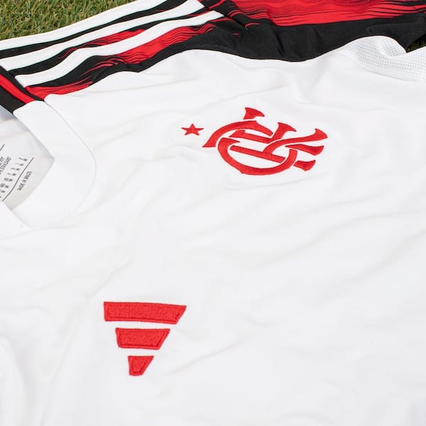 Vista 2 Camisa do Flamengo II 25/26 Torcedor adidas Feminina Adidas BRANCO