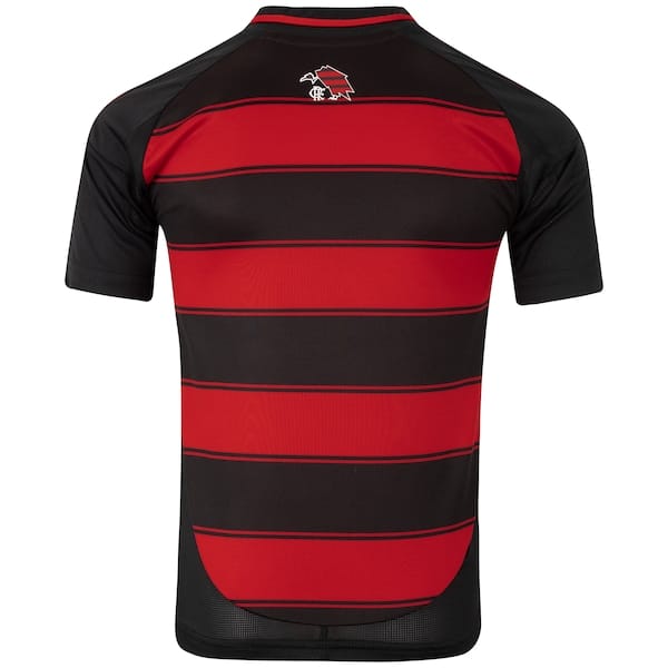 Vista 2 Camisa do Flamengo I 25/26 adidas Juvenil Torcedor Adidas PRETO