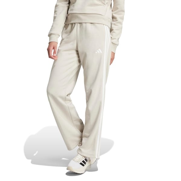 Vista principal Calça Feminina adidas Essentials 3 Listras Adidas CINZA CLA/BRANCO