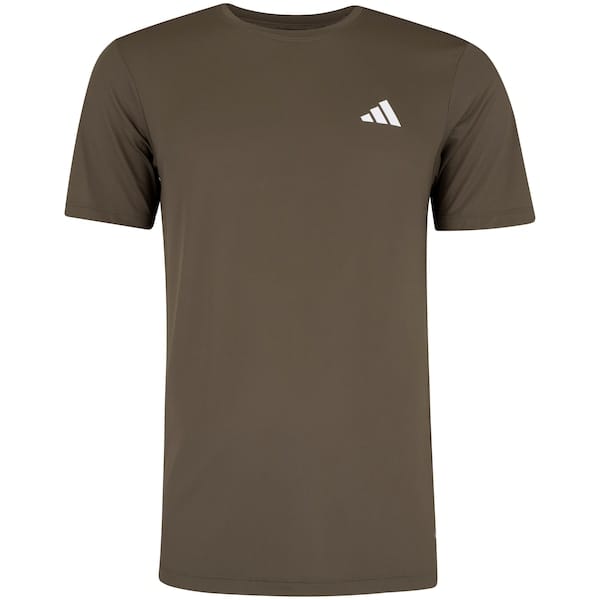 Camiseta Masculina adidas Manga Curta Own The Run 3 Listras